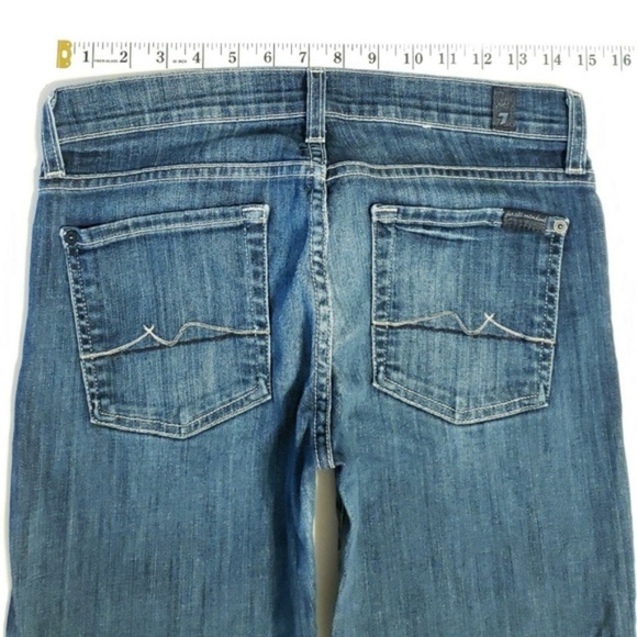 7 for all Mankind STRETCH BOOT CUT Medium Jeans 27 - Picture 3 of 8